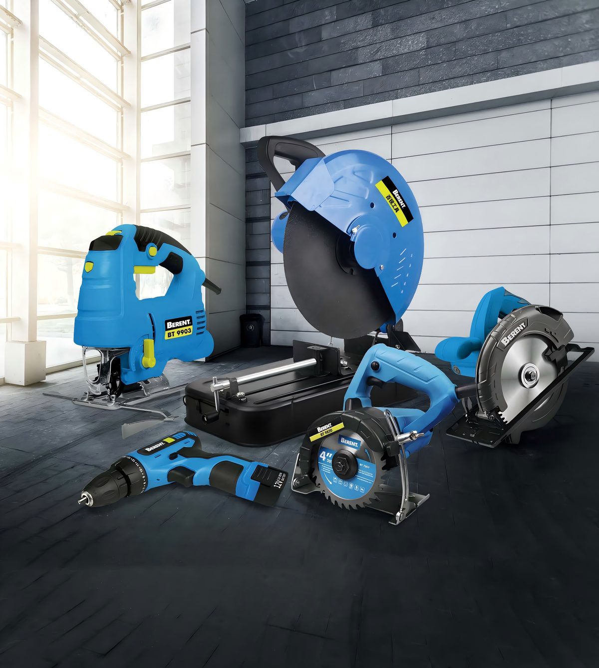 BERENT corded power tool range